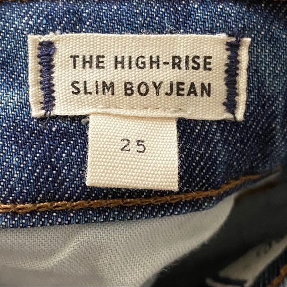 MADEWELL The high rise slim boy Jeans - Picture 13 of 14